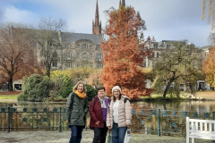 3 mit Münchner Greeterin im Kurpark